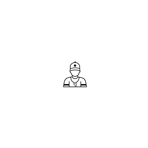 Coaching pass icon showing a coach with a whistle
